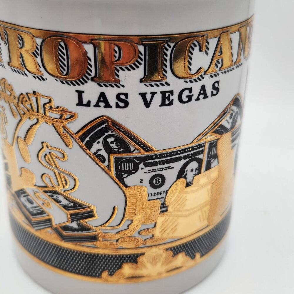 Vintage Tropicana Las Vegas souvenir‎ 22K gold design
